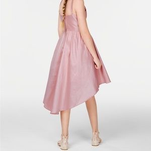 Rare Editions Girls Prom Lace High-Low Hem Dress